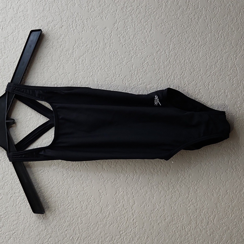 Speedo Swimsuit Womens Size 8 Black Pro LT